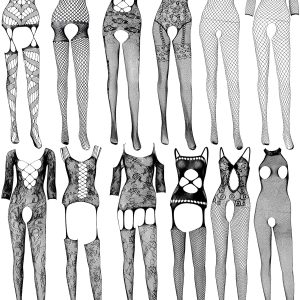 12 pieces womens fishnet