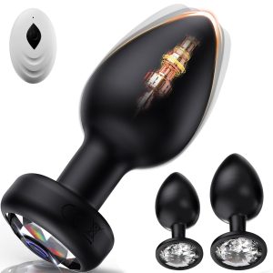 vibrating anal butt plug top