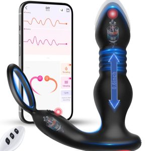 beisar prostate massager thrusting