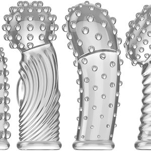 finger vibrator masturbation sleeve