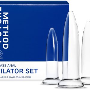glass anal dilator set