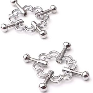 nipple clips cross shaped