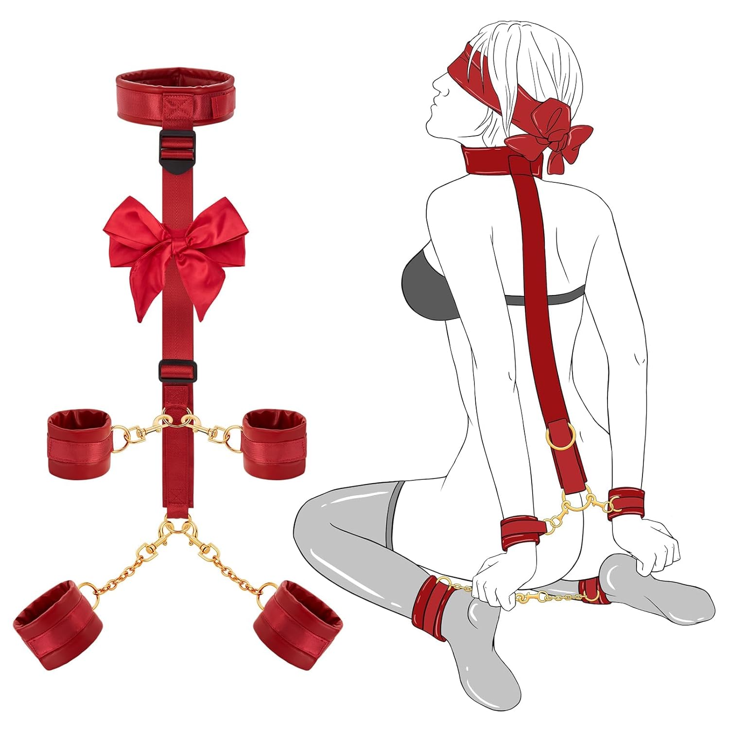 utimi collar wrist behind
