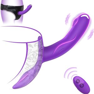 strap on vibrating dildo top