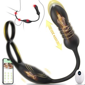 thrusting prostate massager anal